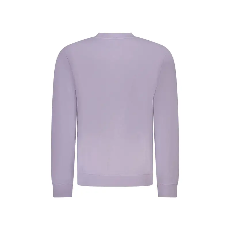 Boss Felpa Uomo Viola con Ricamo miniatura 2