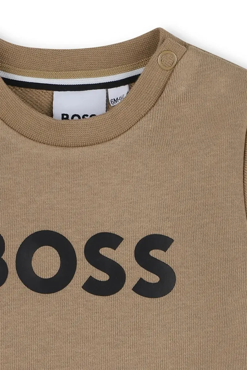 felpa neonato/a colore marrone J52458 miniatura 3