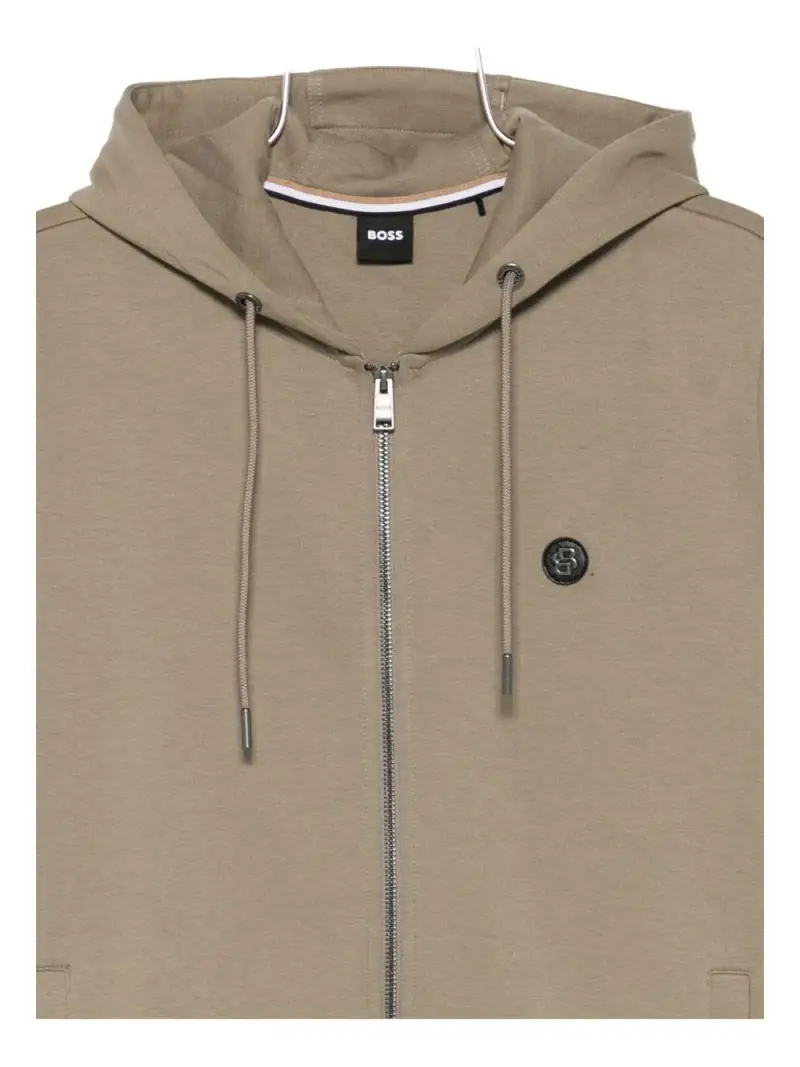 Boss Felpa Spence marrone miniatura 2