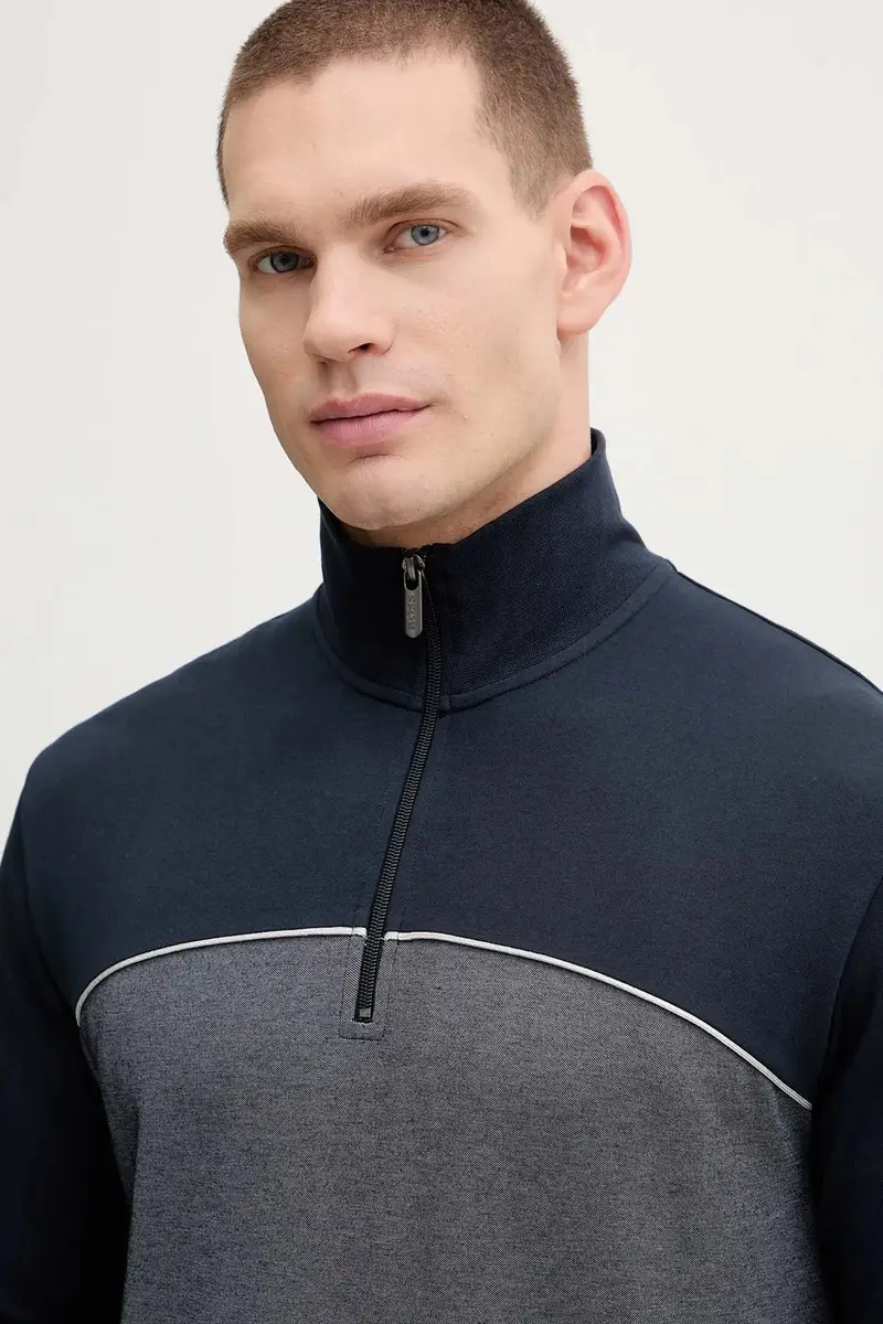 felpa uomo colore blu navy 50545583 miniatura 4