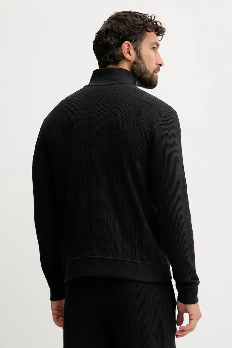 felpa uomo colore blu navy 50545597 Nero miniatura 3