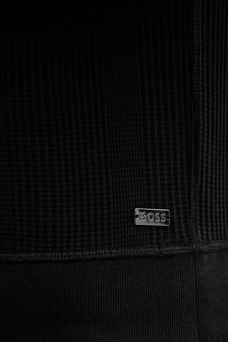 felpa uomo colore blu navy 50545597 Nero miniatura 5