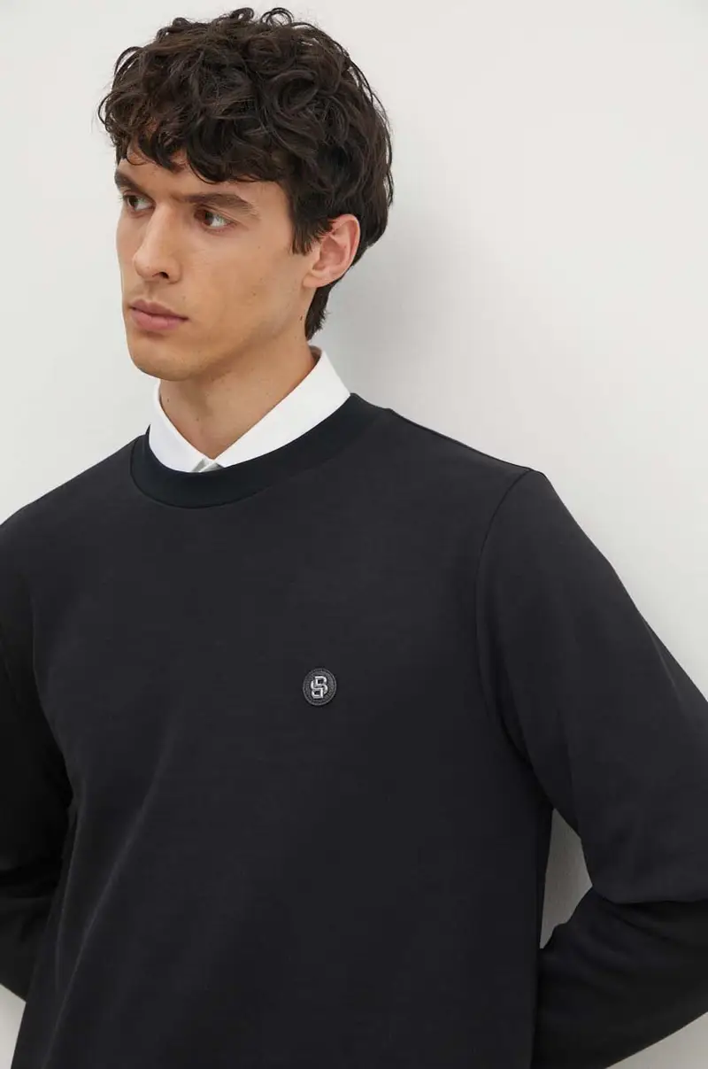 felpa uomo colore nero 50520302 miniatura 4