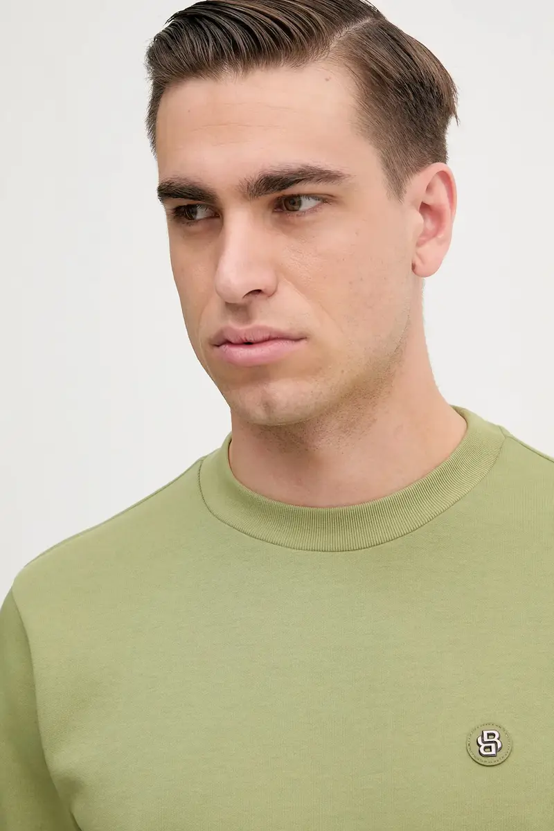 felpa uomo colore verde 50520302 miniatura 3