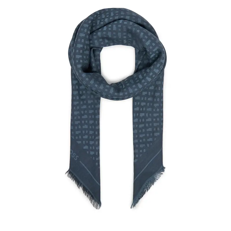 Foulard BOSS Ledonia 50517733 Blu scuro