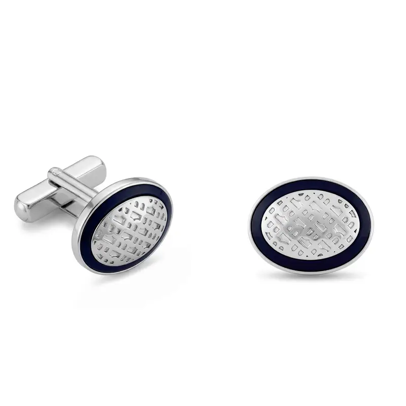 Gemelli BOSS B-Ovaldomedmono-Cuf 50552368 Blu scuro