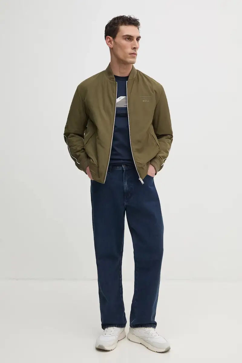 giacca bomber colore verde 50532471 miniatura 2