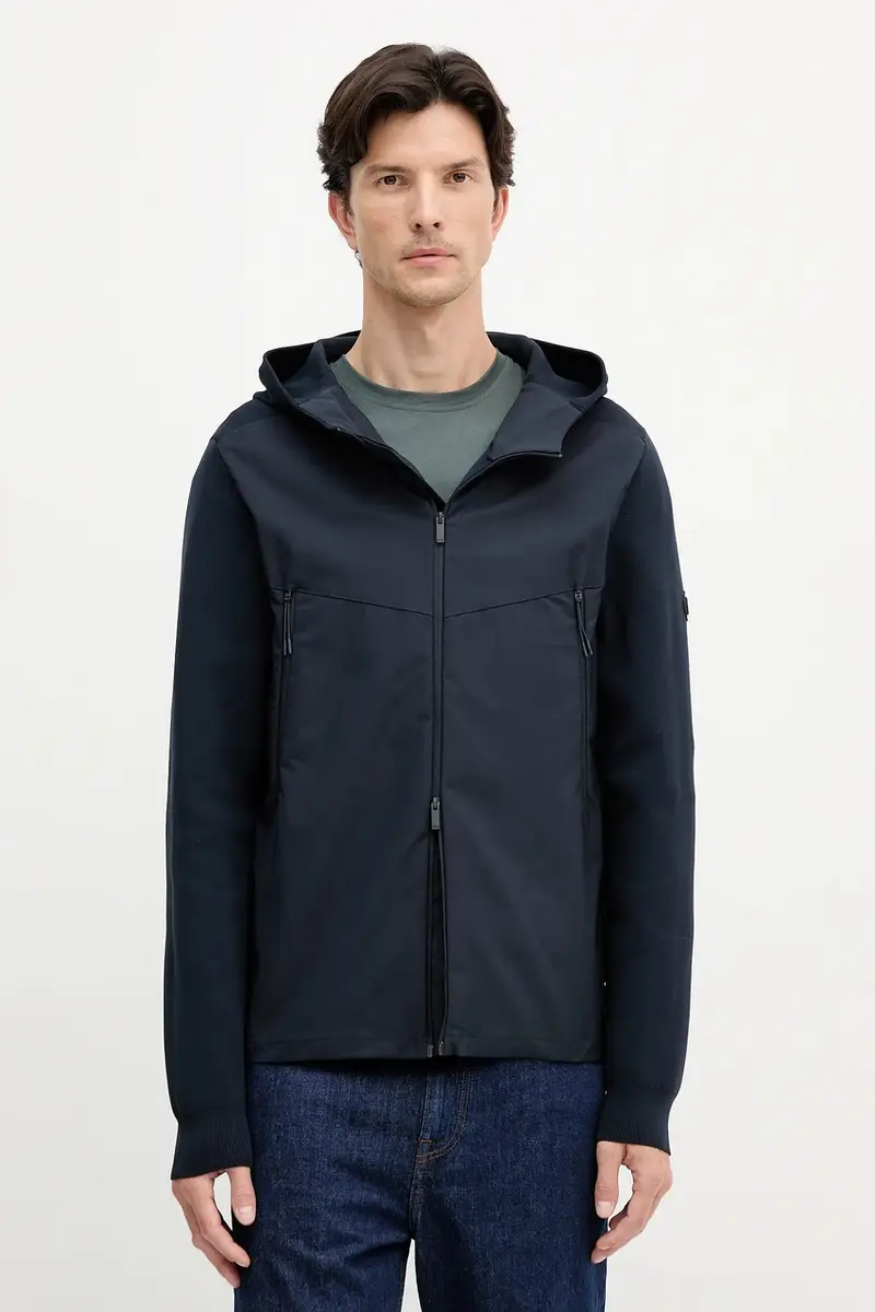 giacca colore blu navy 50544686 miniatura 4