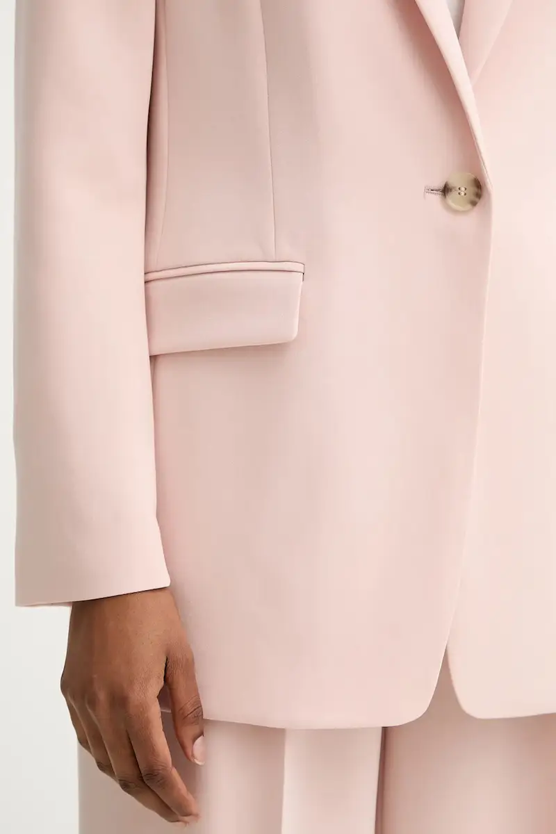 giacca colore rosa Beige miniatura 5