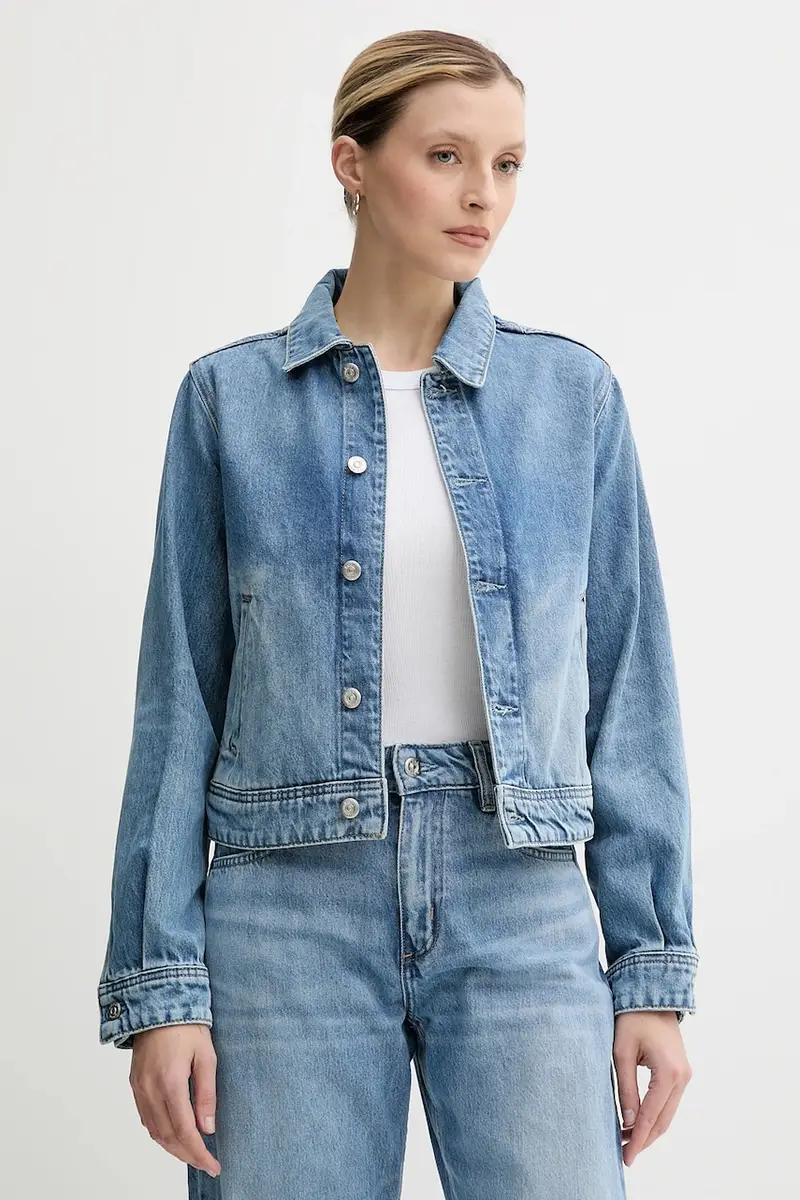 giacca di jeans colore blu 50538612