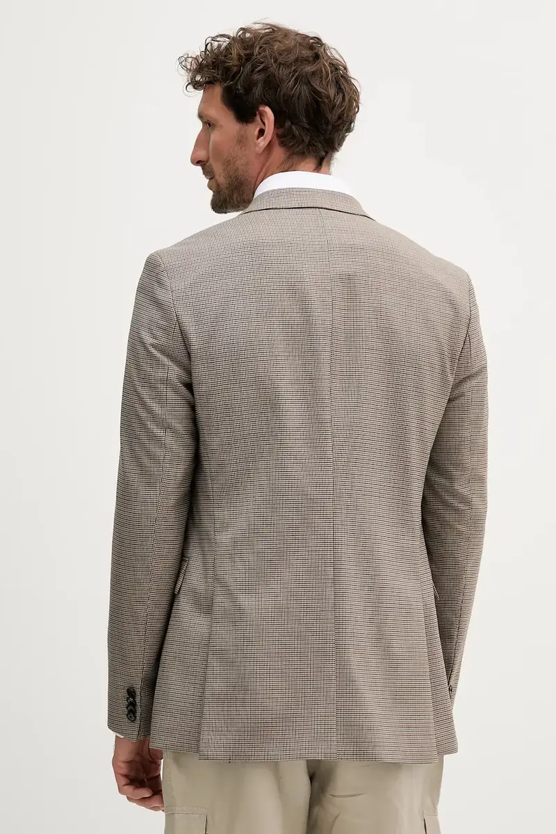 giacca in lana uomo colore beige 50545790 miniatura 3