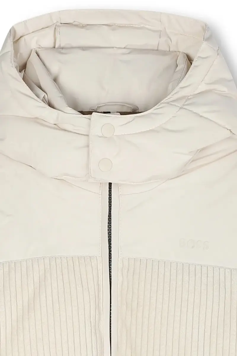 giacca per bambini colore beige J52393 miniatura 4