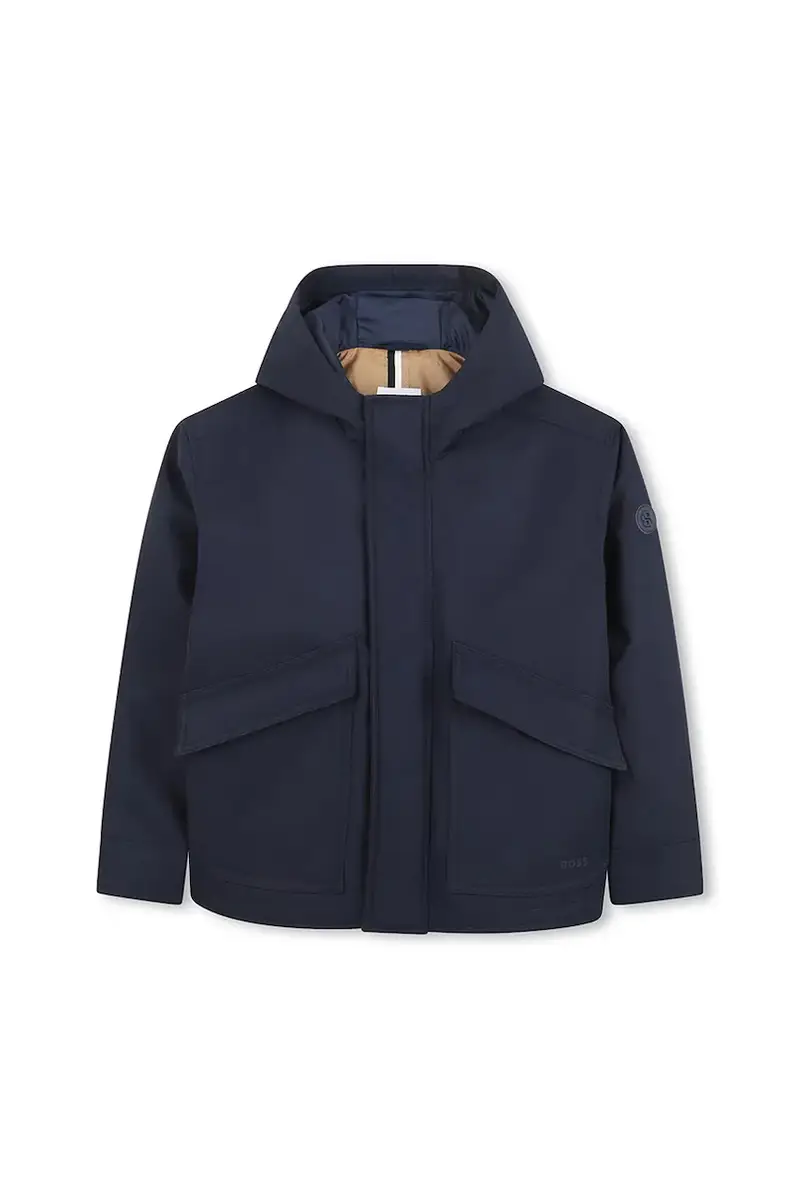 giacca per bambini colore blu navy J52387 miniatura 2