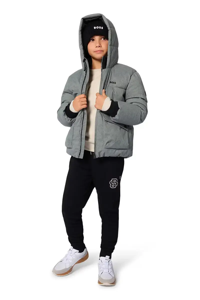 giacca per bambini colore grigio J52394