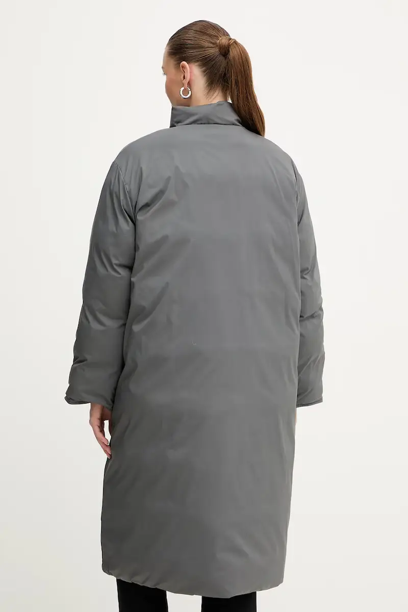 giacca reversibile in misto lana colore grigio 50546820 miniatura 5