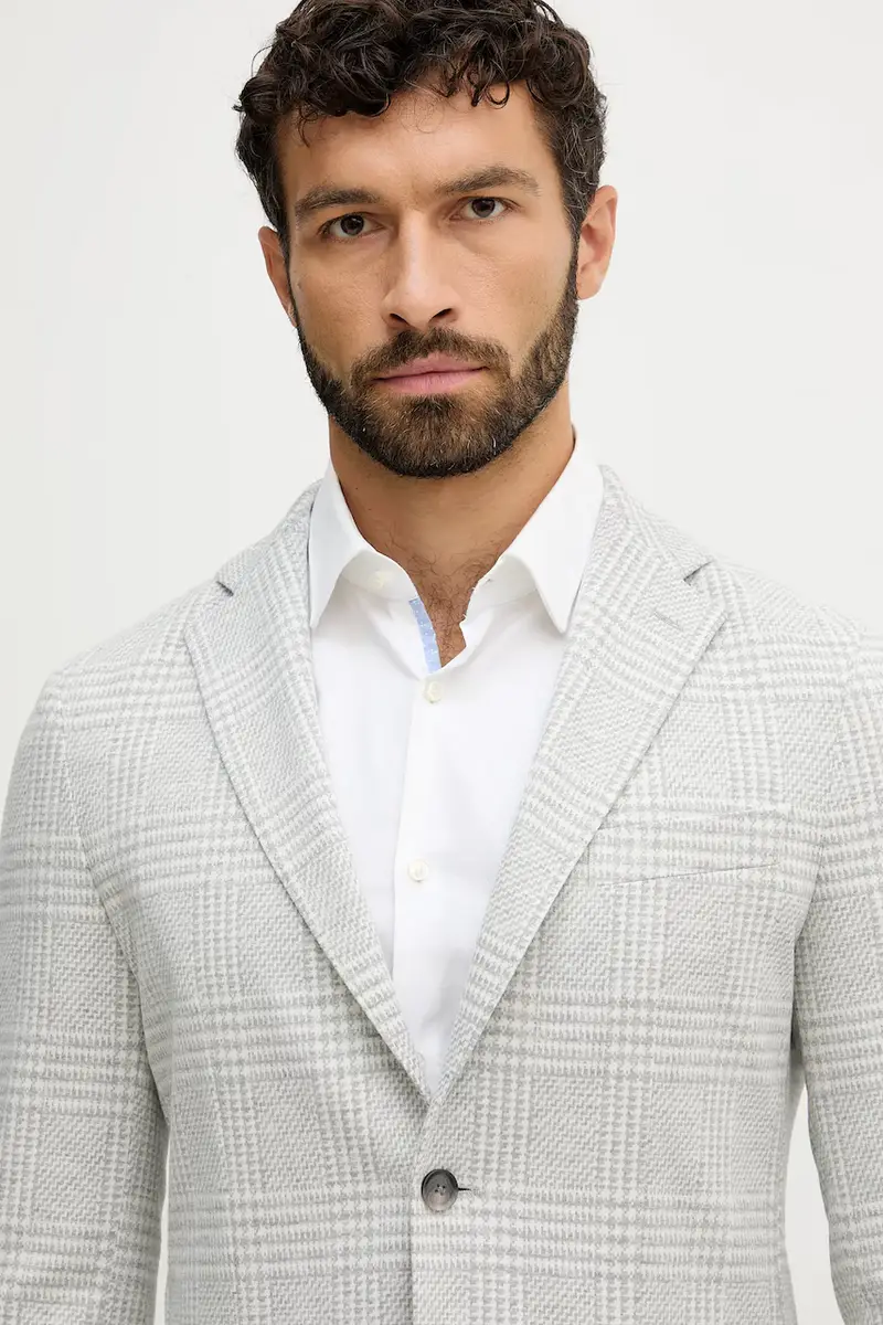 giacca uomo colore grigio 50551598 miniatura 4