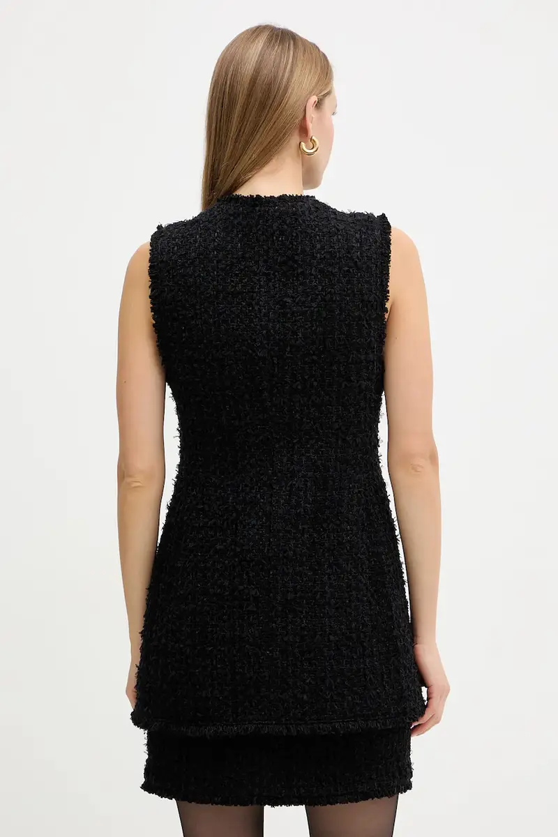 gilè con aggiunta di lana Jokilana colore nero 50549128 miniatura 3