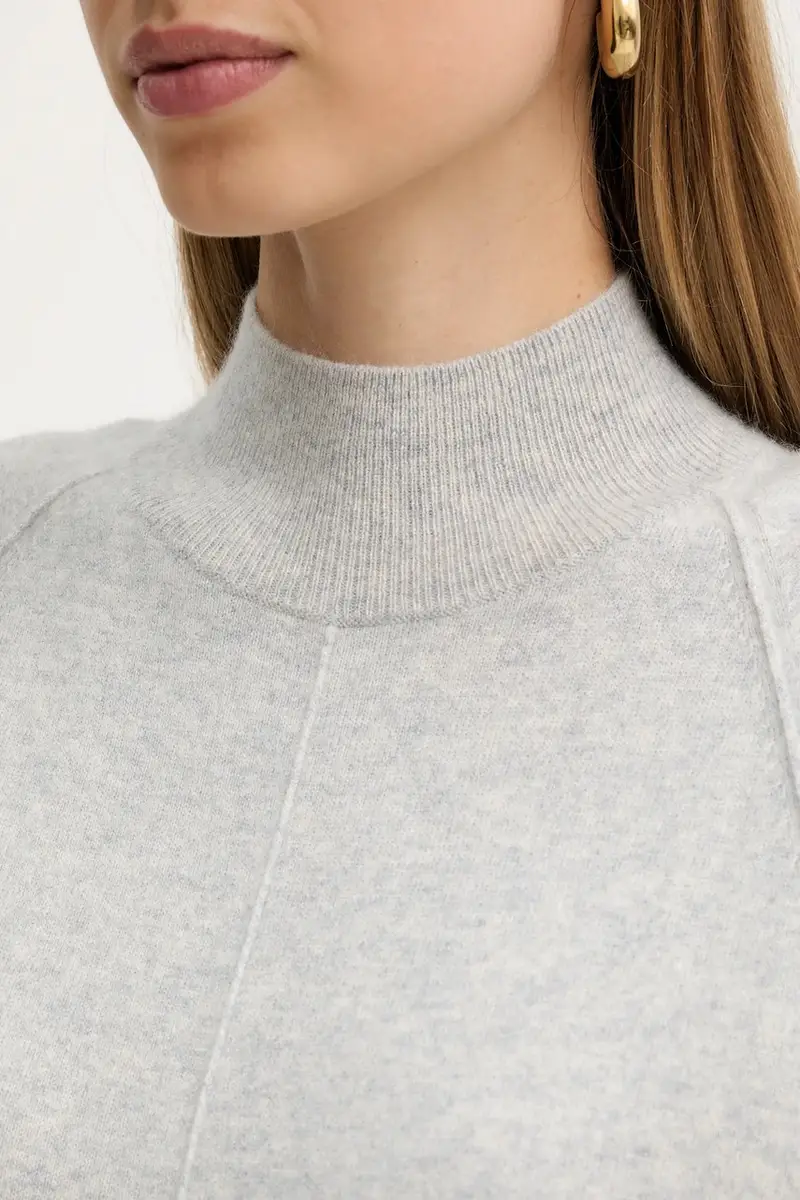 gilè in cashmire donna colore grigio 50548506 miniatura 5