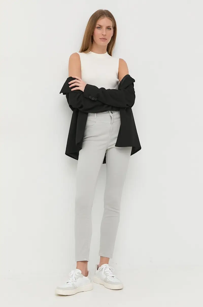 gilet colore beige 50473237 miniatura 2