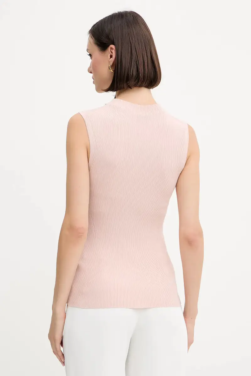 gilet colore nero 50473237 Rosa miniatura 2