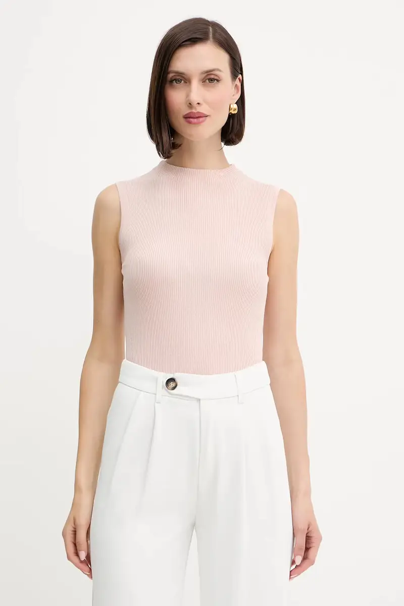 gilet colore nero 50473237 Rosa