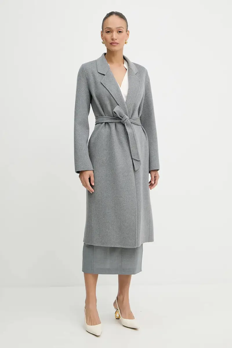 gonna in lana colore grigio 50541977 miniatura 2