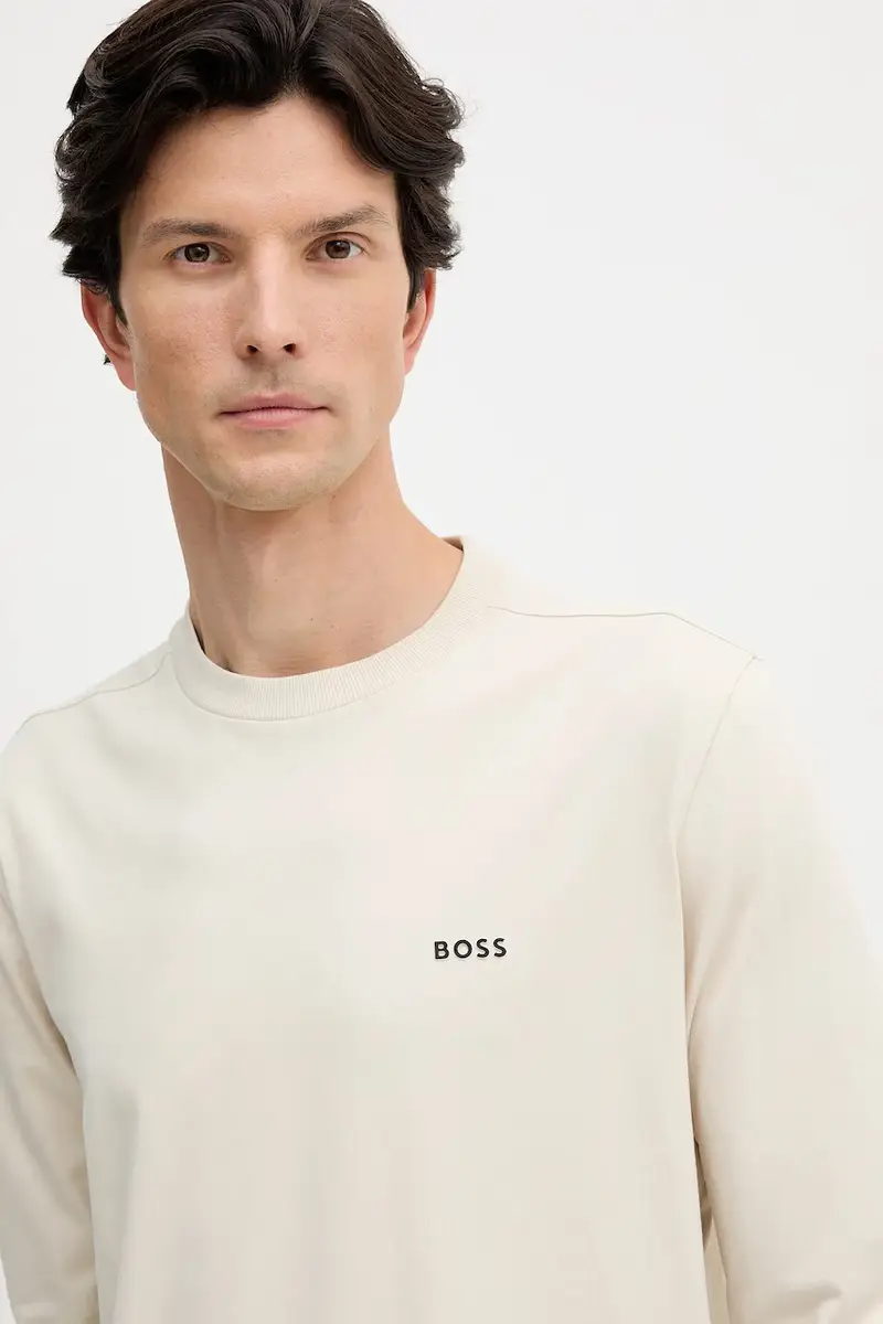 camicia a maniche lunghe uomo colore nero 50506365 Beige miniatura 4