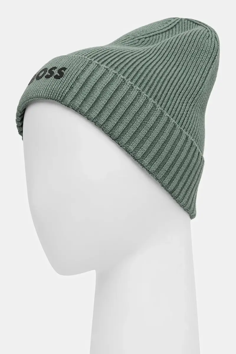 cappello in lana BOSS GREEN colore verde 50499423 miniatura 2
