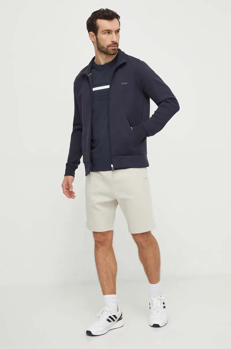 felpa uomo colore blu navy miniatura 2