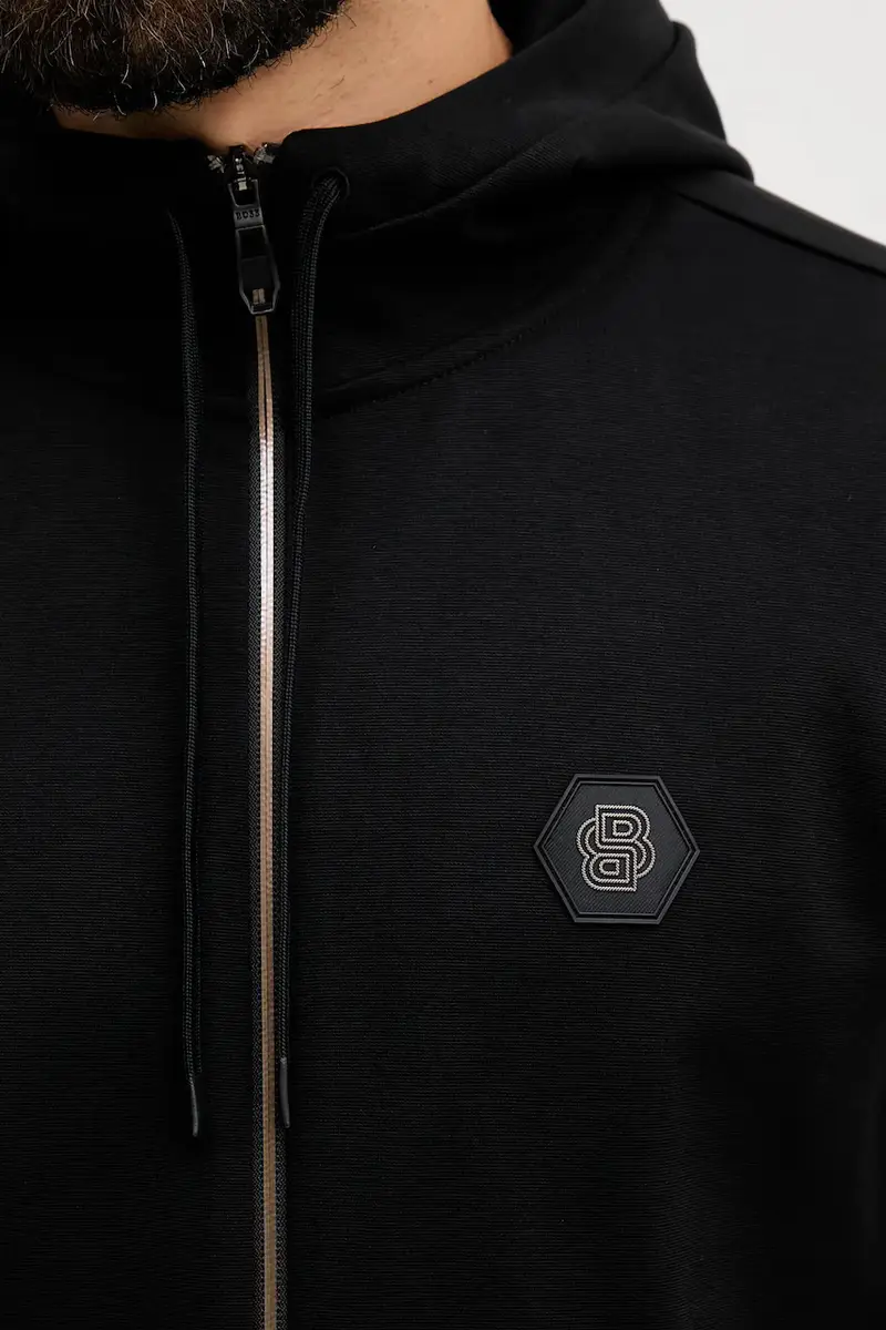 felpa uomo colore nero con cappuccio 50545581 miniatura 5