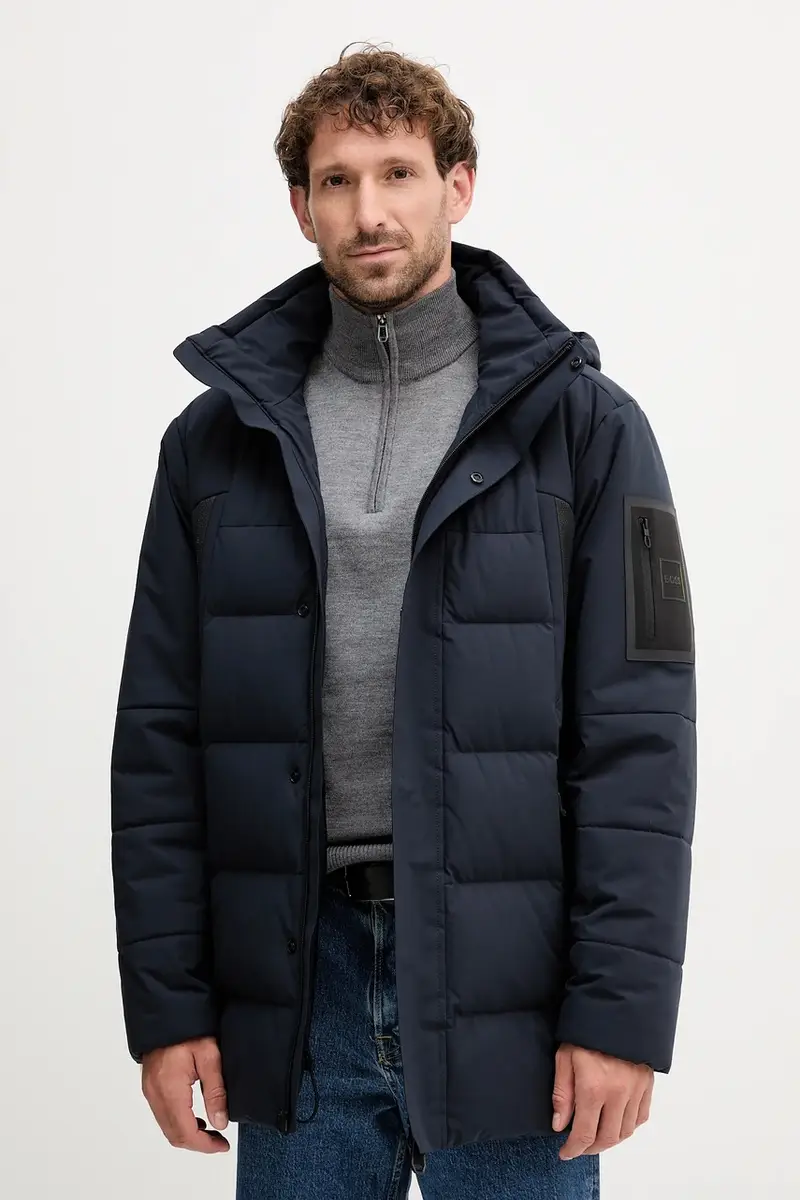 giacca colore blu navy 50547262 miniatura 4