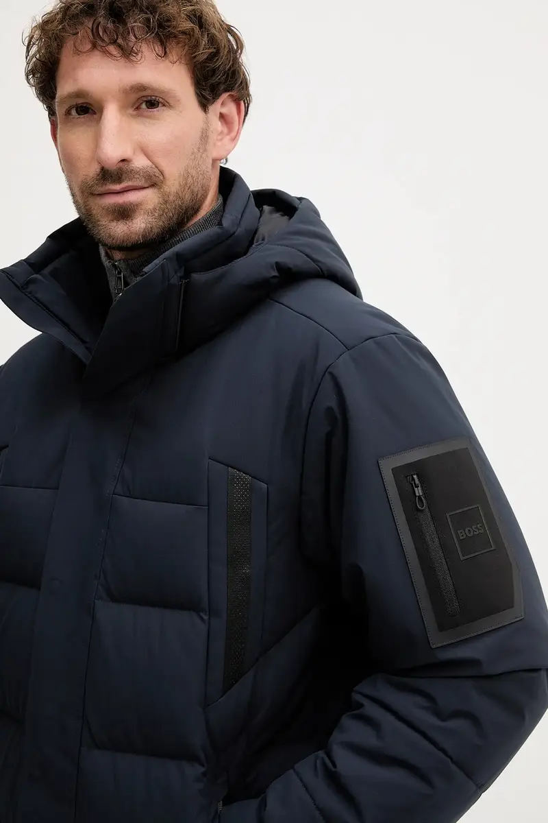 giacca colore blu navy 50547262 miniatura 5