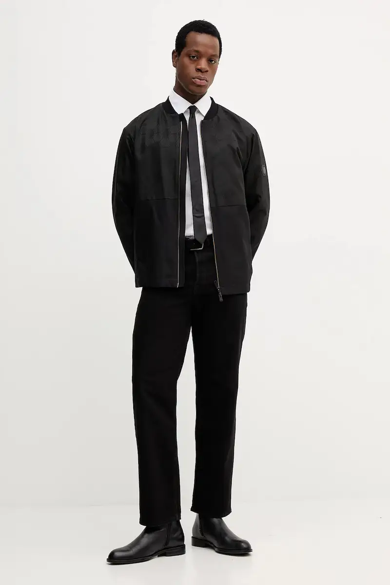 giacca colore grigio 50547181 Nero miniatura 2