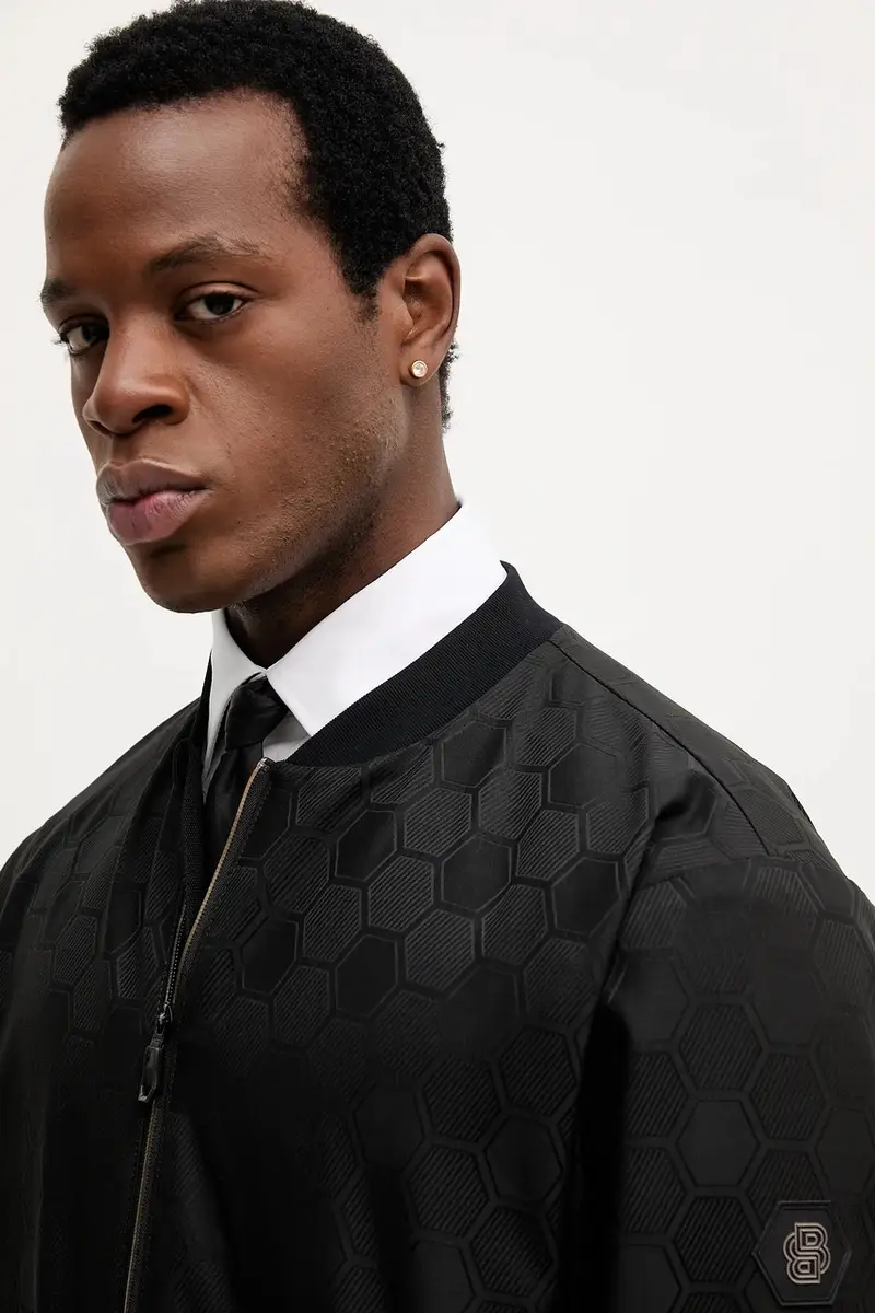 giacca colore grigio 50547181 Nero miniatura 5