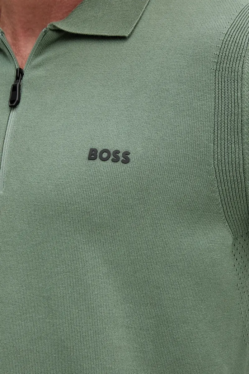 maglione in cotone uomo colore verde 50551688 miniatura 5