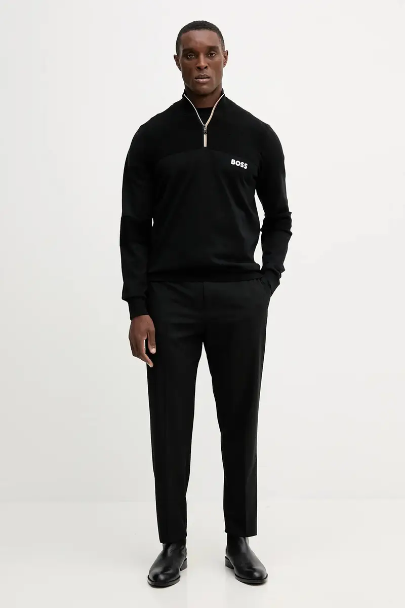 maglione uomo colore nero 50541953 miniatura 2