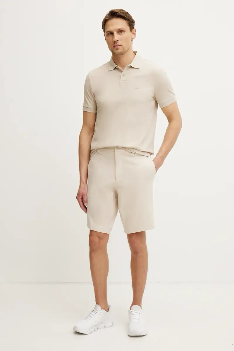 pantaloncini uomo colore beige 50511436 miniatura 2