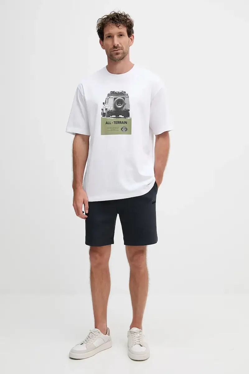 pantaloncini uomo colore blu navy 50543091 miniatura 2