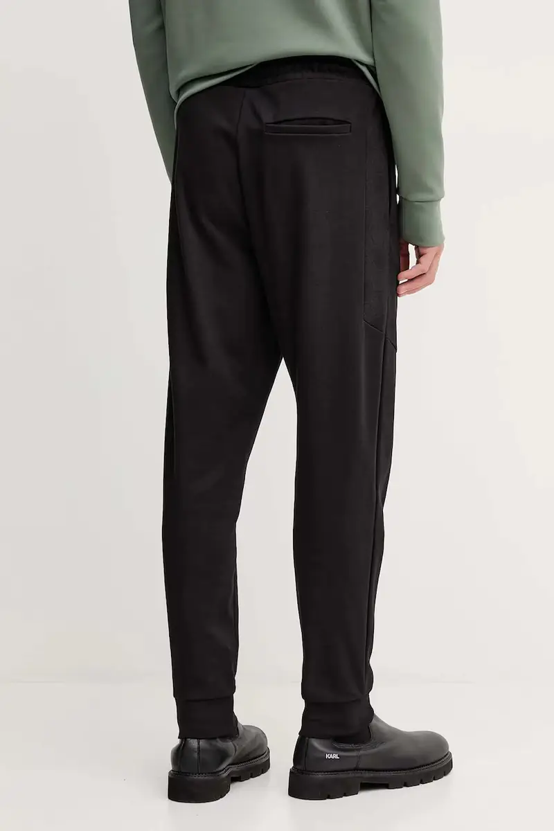 pantaloni tuta uomo colore nero 50543860 miniatura 3