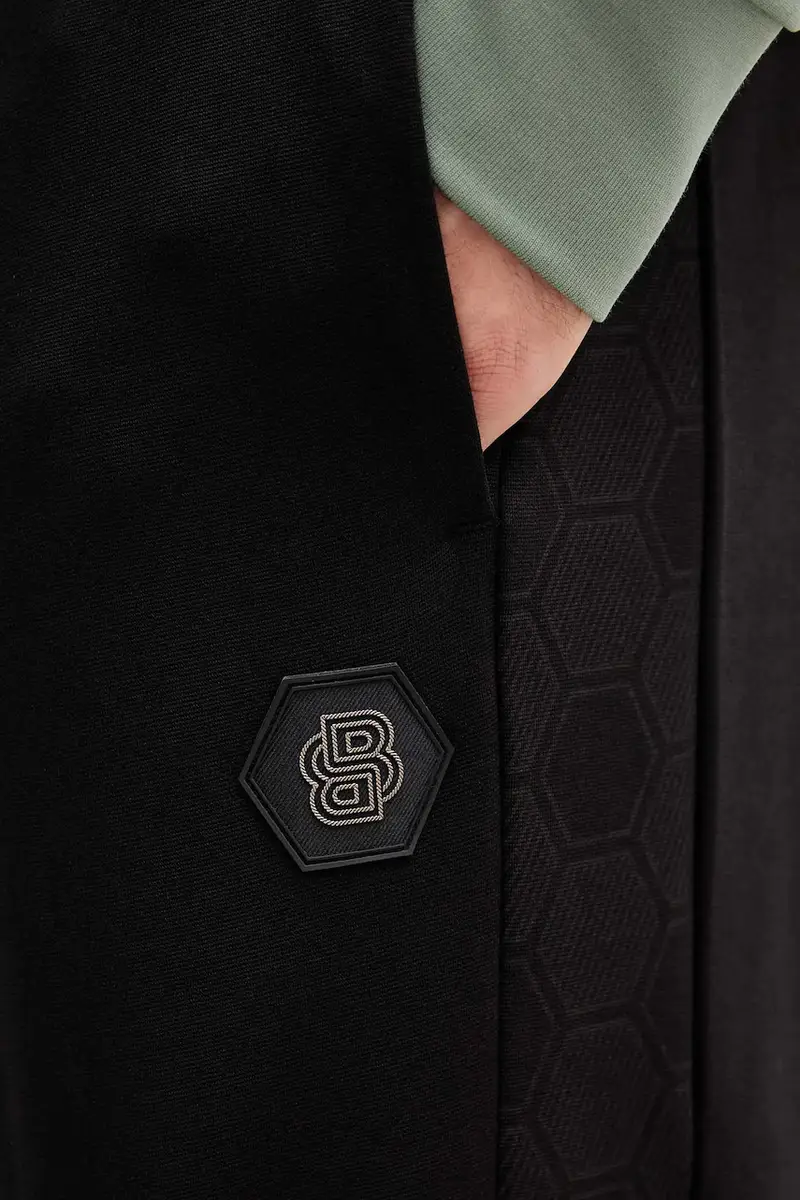 pantaloni tuta uomo colore nero 50543860 miniatura 4