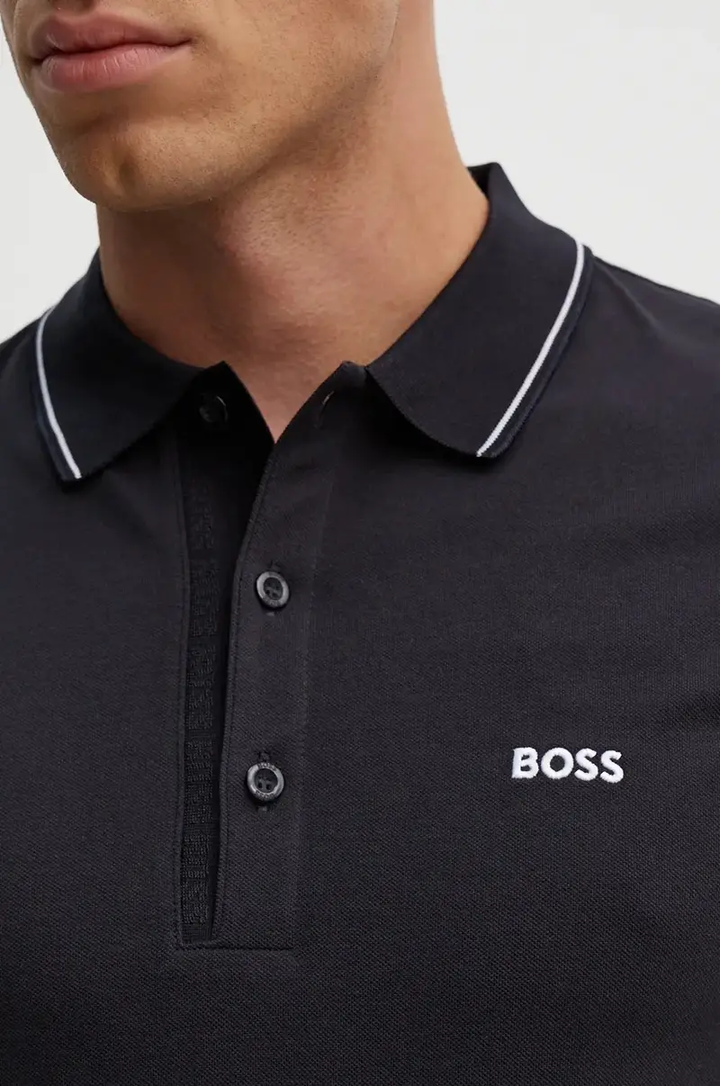 BOSS Green Polo Blu 4157388 miniatura 5
