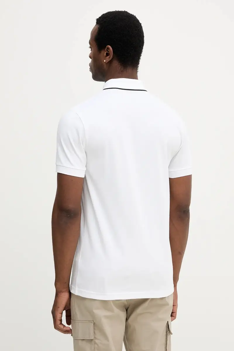 BOSS Green Polo Uomo Bianco 2982433 miniatura 3