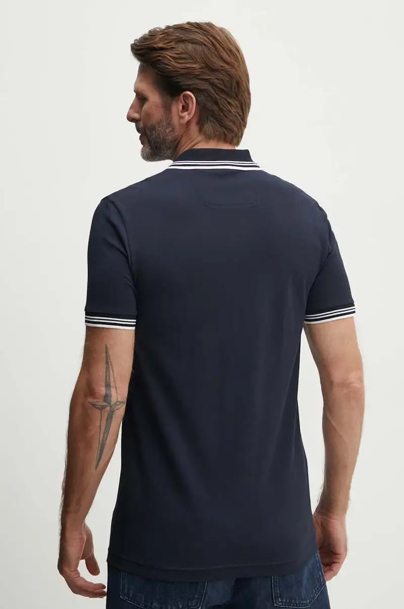 BOSS Green Polo Uomo Blu 3596497 miniatura 3