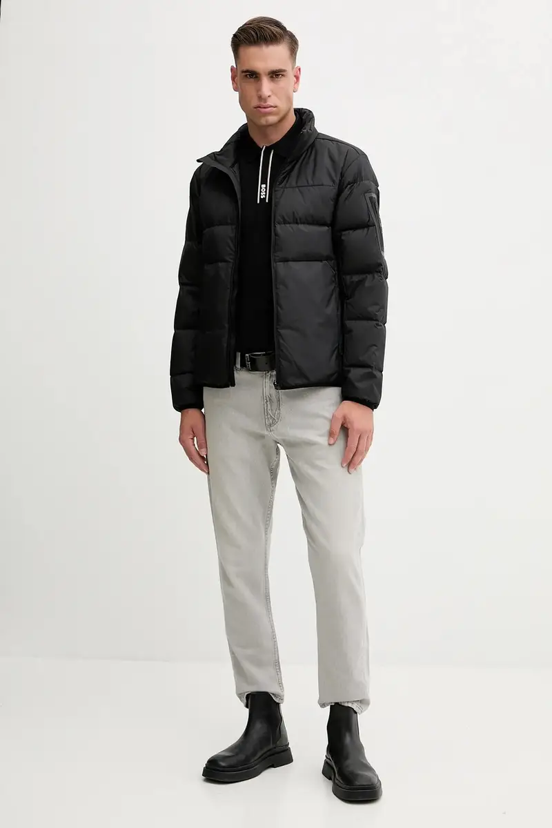 BOSS Green Polo Uomo Nero 3427004 miniatura 2