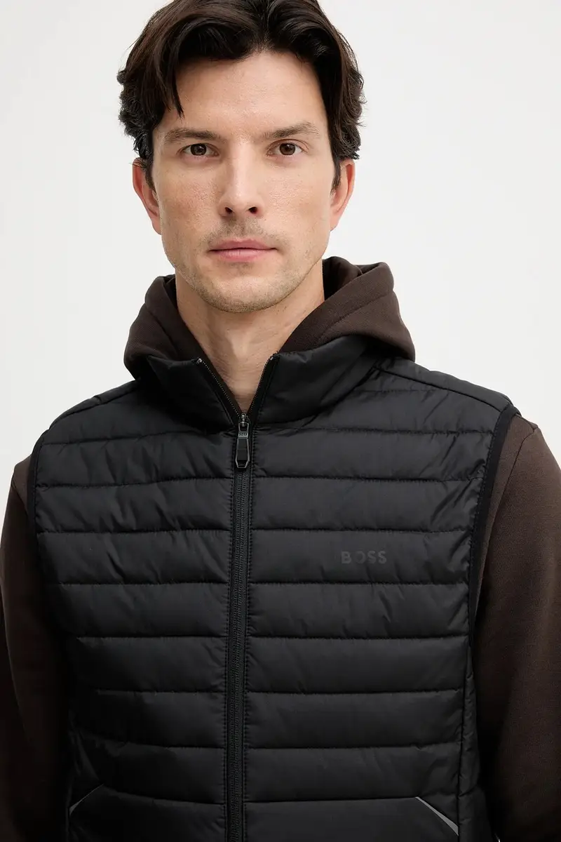 smanicato uomo colore blu navy 50545867 Nero miniatura 4