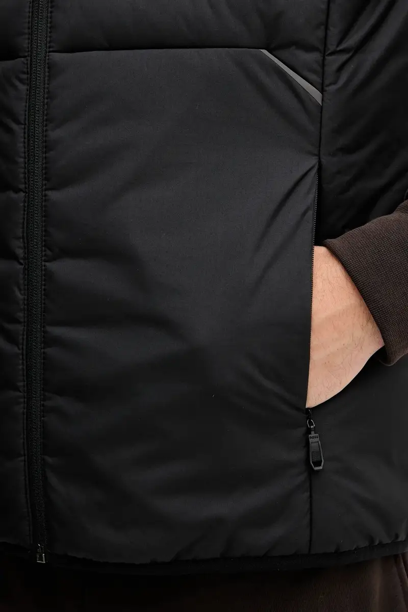 smanicato uomo colore blu navy 50545867 Nero miniatura 5