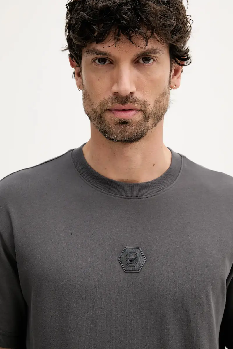 BOSS Green T-shirt Uomo Grigio 3609844 miniatura 3