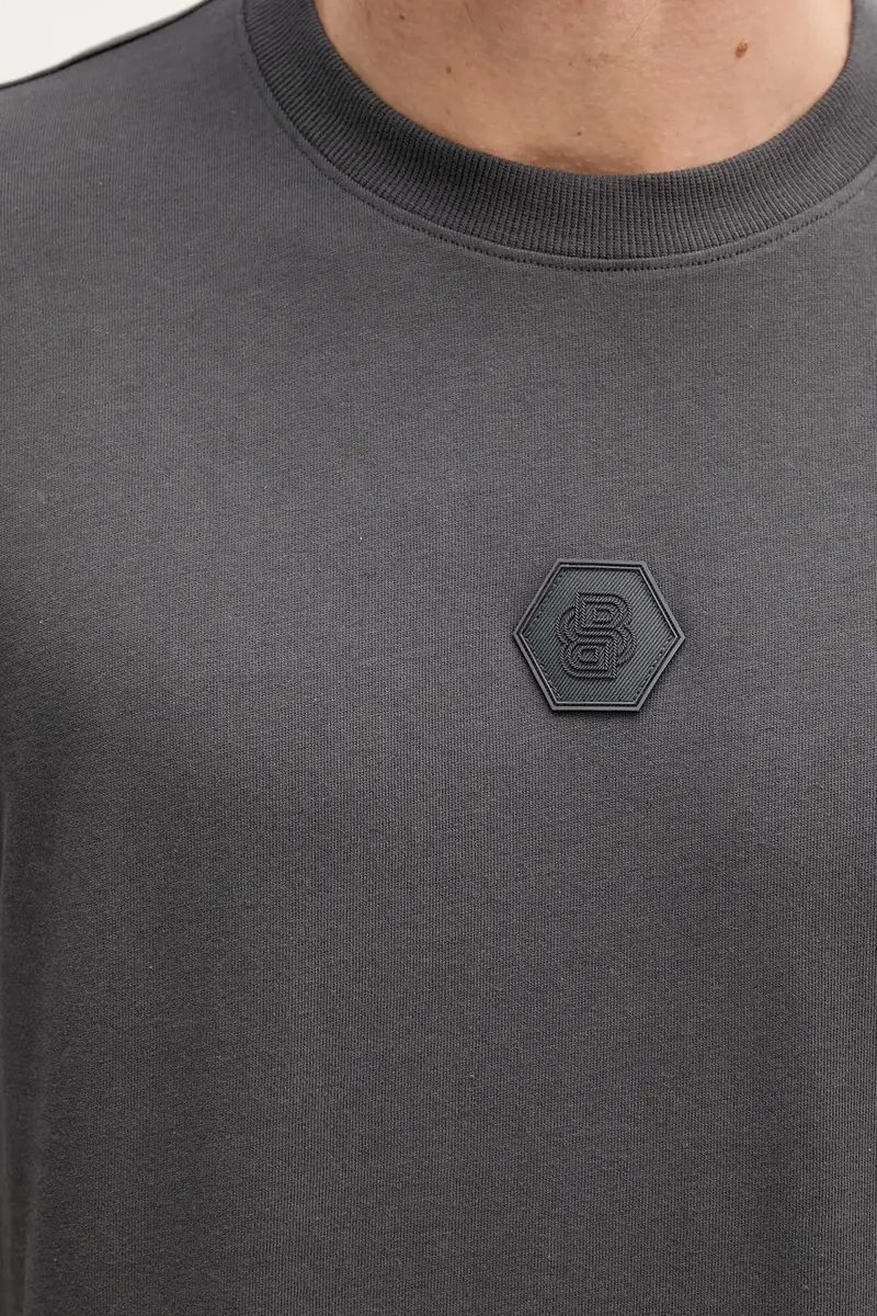 BOSS Green T-shirt Uomo Grigio 3609844 miniatura 4