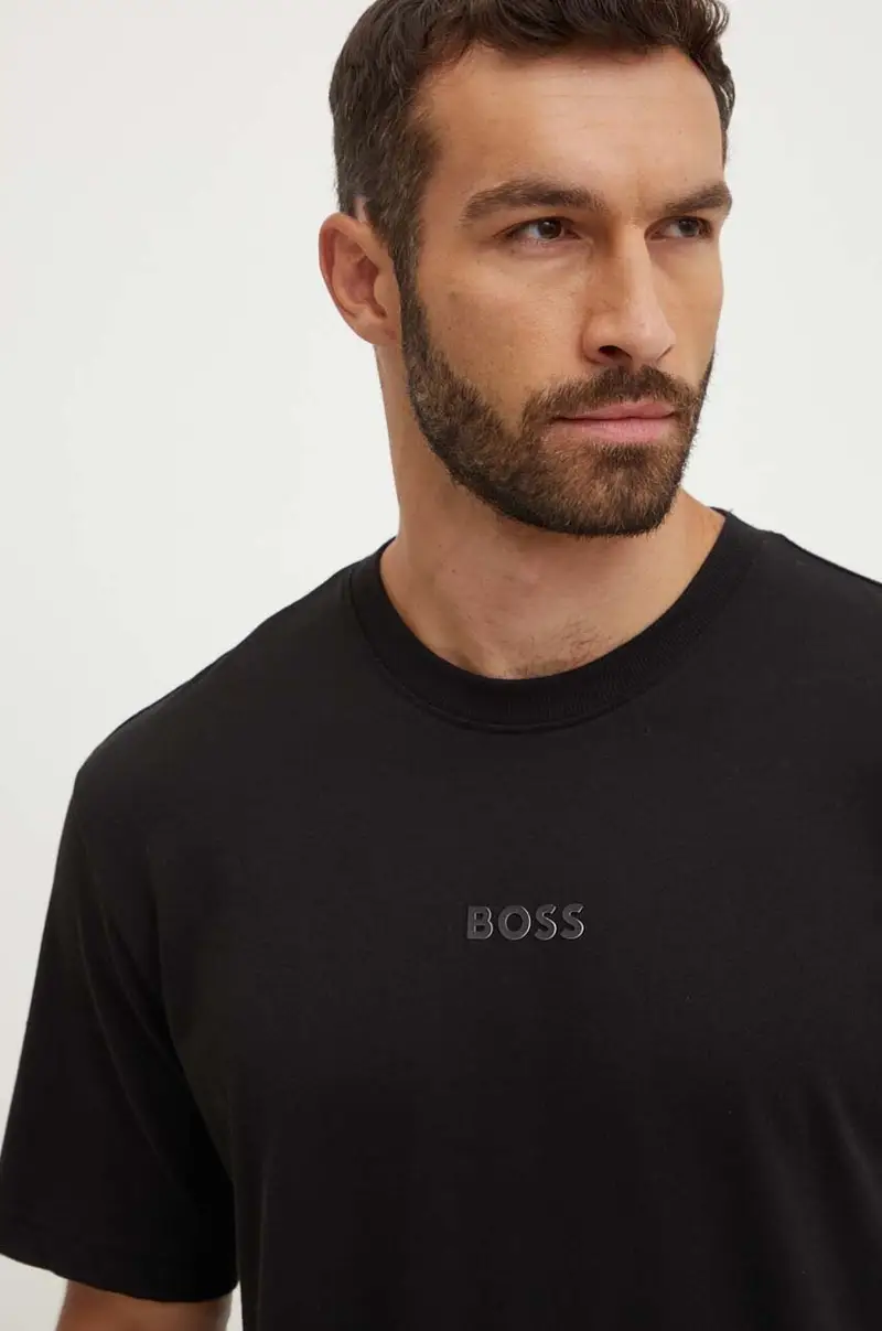 BOSS Green T-shirt Uomo Nero 3262313 miniatura 3