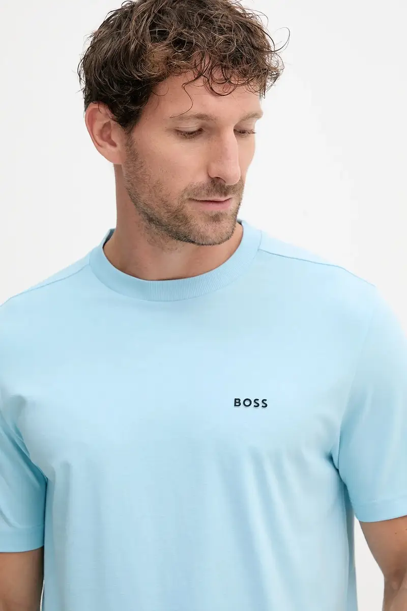 BOSS Green T-shirt Uomo Beige 2982534 miniatura 3